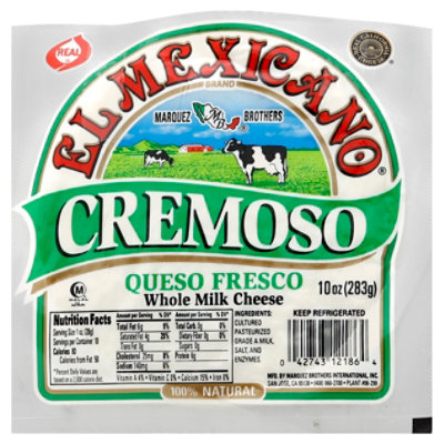 El Mexicano Queso Fresco Cremoso, 14 oz - Food 4 Less
