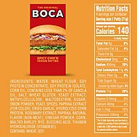 Boca Spicy Vegan Chiken Veggie Patties Box - 4 Count - Image 8