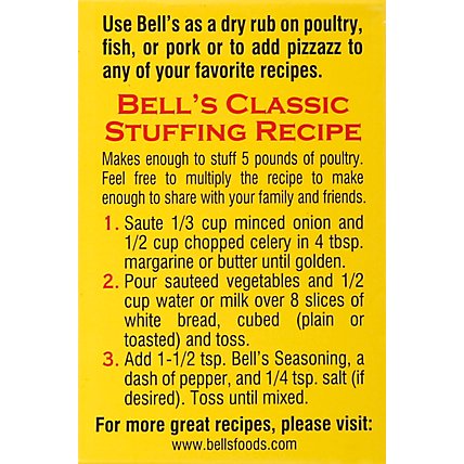 Bells Seasoning Salt Free - 1 Oz - Image 6