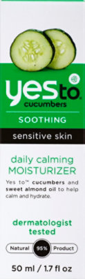 Yes To Cucumbers Complete Care Facial Hydrating Lotion - 1.7 Fl. Oz. - Image 2