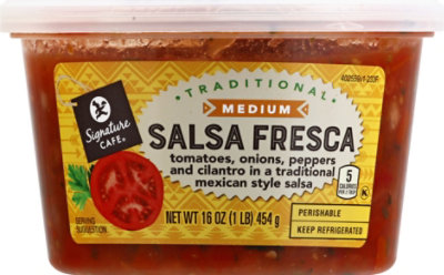 Signature Select/Cafe Medium Salsa Fresca - 16 Oz. - Image 2