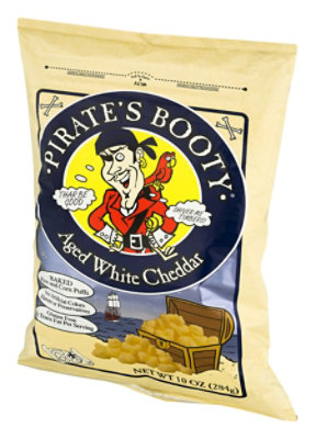 Pirate's Booty Aged White Cheddar Cheese Puffs Party Size Bag - 10 Oz - Image 4