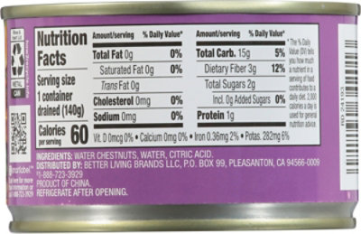 Signature SELECT Sliced Water Chestnuts - 8 Oz - Image 5