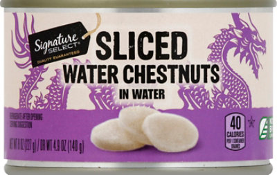 Signature SELECT Sliced Water Chestnuts - 8 Oz - Image 2