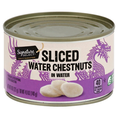 Signature SELECT Sliced Water Chestnuts - 8 Oz - Image 1