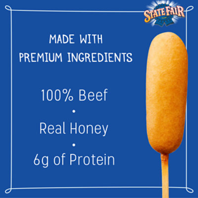 State Fair Corn Dogs 100% Beef 5 Count - 13.35 Oz - Image 3