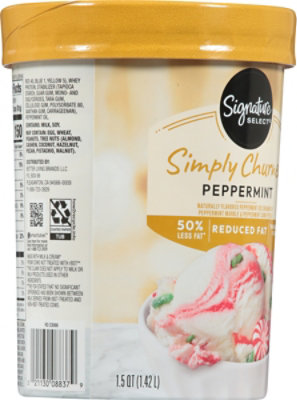 Signature SELECT Seasons Ice Cream Peppermint 1.5 Quart - 1.42 Liter - Image 6