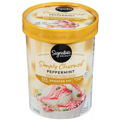 Signature SELECT Seasons Ice Cream Peppermint 1.5 Quart - 1.42 Liter