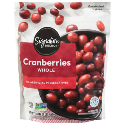 Signature SELECT Whole Cranberries - 16 Oz - Image 1