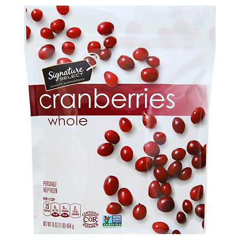 Signature SELECT Whole Cranberries - 16 Oz