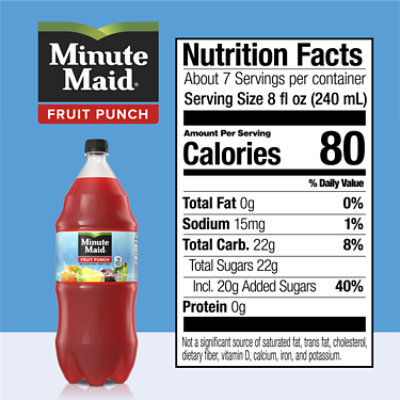 Minute Maid Juice Fruit Punch - 2 Liter - Image 4