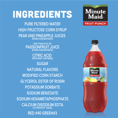 Minute Maid Juice Fruit Punch - 2 Liter - Image 5