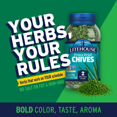 Litehouse Herbs Instantly Fresh Chive - 0.25 Oz - Image 5