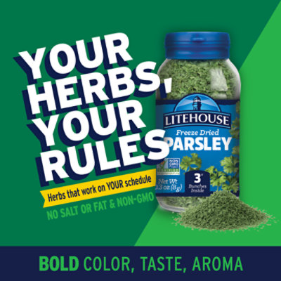 Litehouse Herbs Instantly Fresh Parsley - 0.3 Oz - Image 5