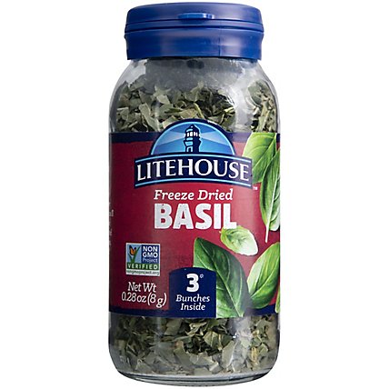 Litehouse Herbs Basil Instantly Fresh - 0.28 Oz - Image 2