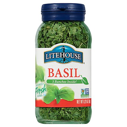 Litehouse Herbs Basil Instantly Fresh - 0.28 Oz - Image 1