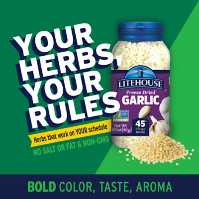 Litehouse Herbs Garlic Instantly Fresh - 1.58 Oz - Image 5