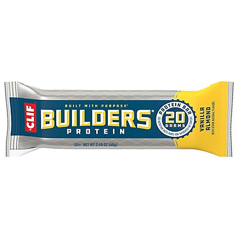 CLIF BAR Builders Protein Bar Vanilla Almond - 2.4 Oz