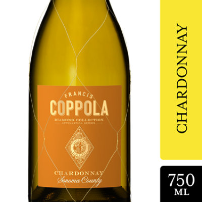 Diamond Collection Santa Barbara County & Sonoma County CA Pavilion Chardonnay - 750 Ml - Image 1