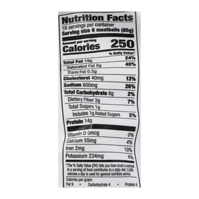 Signature SELECT Meatballs Mini Italian Style Party Size - 48 Oz - Image 4