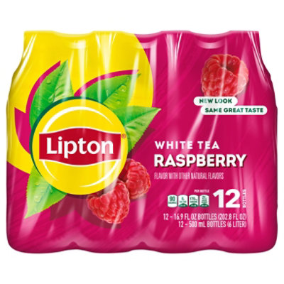 Lipton Iced Tea White Tea Raspberry - 12-16.9 Fl. Oz. - Image 3