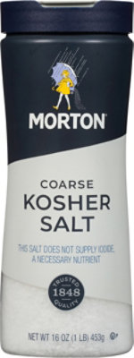 Morton Salt Kosher Coarse - 16 Oz - Image 2