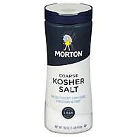 Morton Salt Kosher Coarse - 16 Oz - Image 1