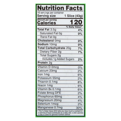 Food For Life Bread Wheat & Gluten Free Rice Almond - 24 Oz - Image 4