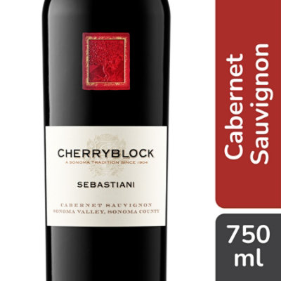 Sebastiani Cherryblock Cabernet Sauvignon Wine - 750 Ml - Image 1