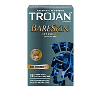 Trojan Condoms Bare Skin Sensitivity Lubricated - 10 Count