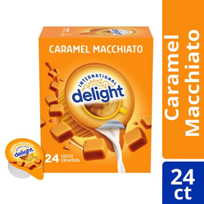 International Delight Caramel Macchiato Coffee Creamer Singles - 24 Count - Image 1