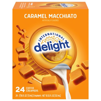 International Delight Creamer Singles Caramel Macchiato - 24 Count