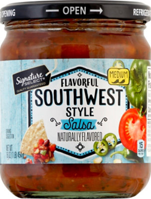 Signature SELECT Southwest Medium Salsa Jar - 16 Oz - Image 2