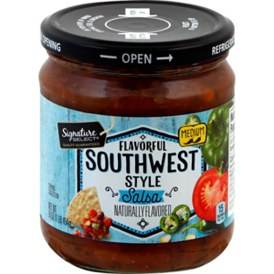 Signature SELECT Southwest Medium Salsa Jar - 16 Oz - Image 1