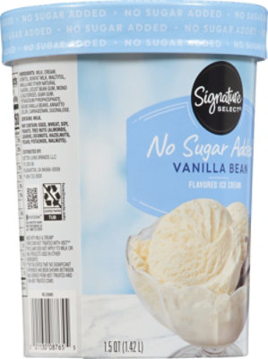 Signature SELECT Ice Cream Low Carb Vanilla Bean - 1.5 Quart - Image 6