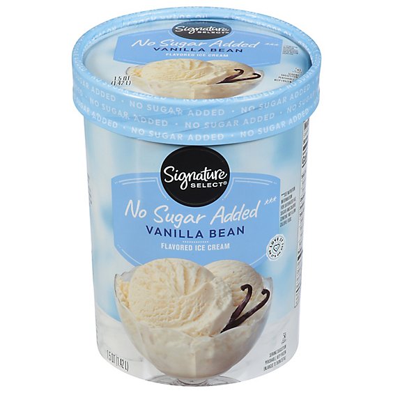 Signature SELECT Ice Cream Low Carb Vanilla Bean - 1.5 Quart
