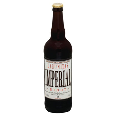 Lagunitas Imperial Stout Bottle - 22 Fl. Oz.