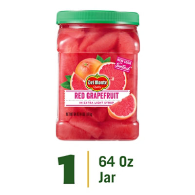 Del Monte Red Grapefruit In Extra Light Syrup - 64 Oz - Image 3