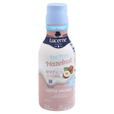 Lucerne Coffee Creamer Hazelnut Fat Free 32 Fl. Oz. Randalls