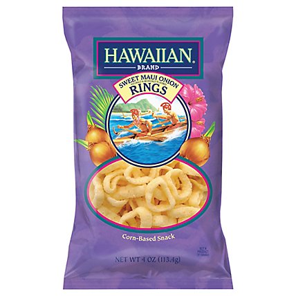 Hawaiian Snack Rings Onion Sweet Maui - 4 Oz - Image 2