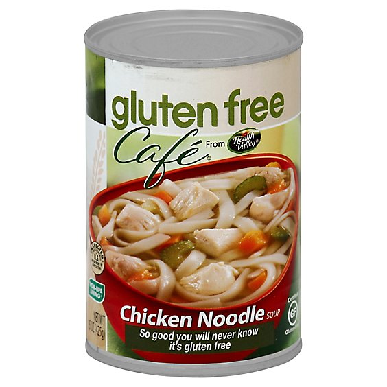 Gluten Free Cafe Soup Chicken Noodle - 15 Oz