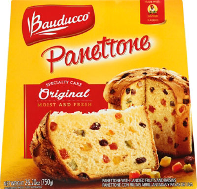 Bauducco Panettone Original With Candied Fruits & Raisins - 26.2 Oz - Image 2