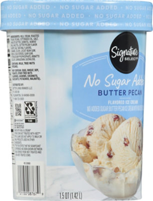 Signature SELECT Ice Cream Low Carb Butter Pecan - 1.5 Quart - Image 6