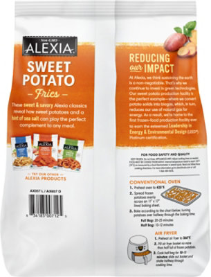 Alexia Fries Sweet Potato with Sea Salt - 20 Oz - Image 5