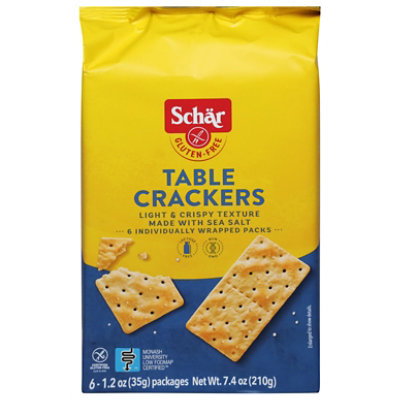 Schar Table Crackers Gluten Free - 7.4 Oz - Image 3