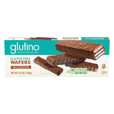 Glutino Gluten Free Choco Wafer Cookies - 4.6 Oz - Image 1