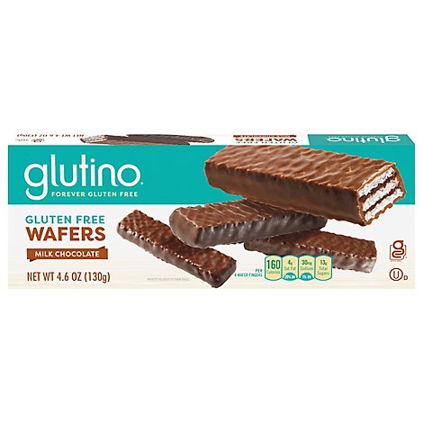 Glutino Gluten Free Choco Wafer Cookies - 4.6 Oz