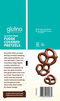 Glutino Chocolate Covered Pretzels Gluten Free - 5.5 Oz - Image 4