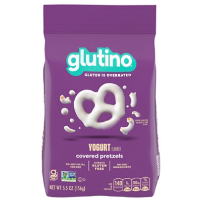 Glutino Yogurt Covered Pretzels Gluten Free- 5.5 Oz - Image 2