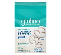 Glutino Yogurt Covered Pretzels Gluten Free- 5.5 Oz